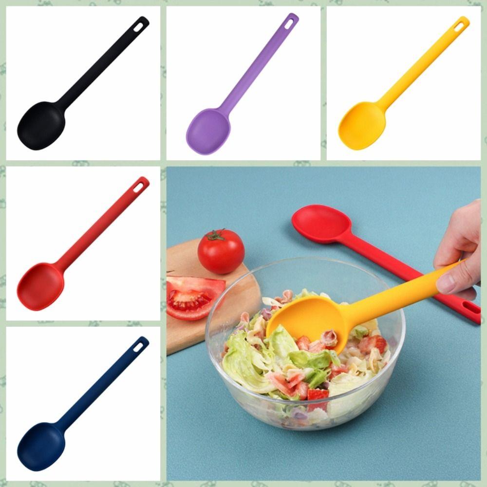 Long Handle Silicone Stirring Spoon Large Size Seasoning Spoon Kitchenware Soup Spoon Cake фиолетовый
Long Handle Silicone Stirring Spoon Large Size Seasoning Spoon Kitchenware Soup Spoon Cake фиолетовый