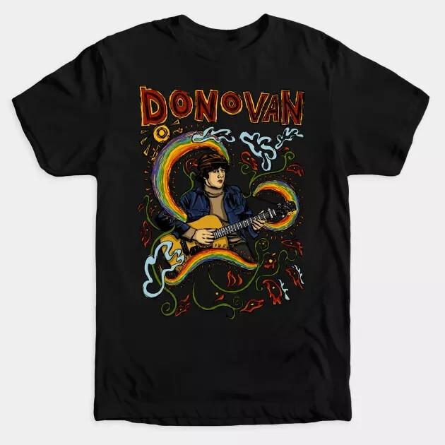 Folk Musician Donovan TShirt Bob Dylan Catch the Wind Sunshine Superman Atlantis Unisex T-Shirt XXXXL
Folk Musician Donovan TShirt Bob Dylan Catch the Wind Sunshine Superman Atlantis Unisex T-Shirt XXXXL