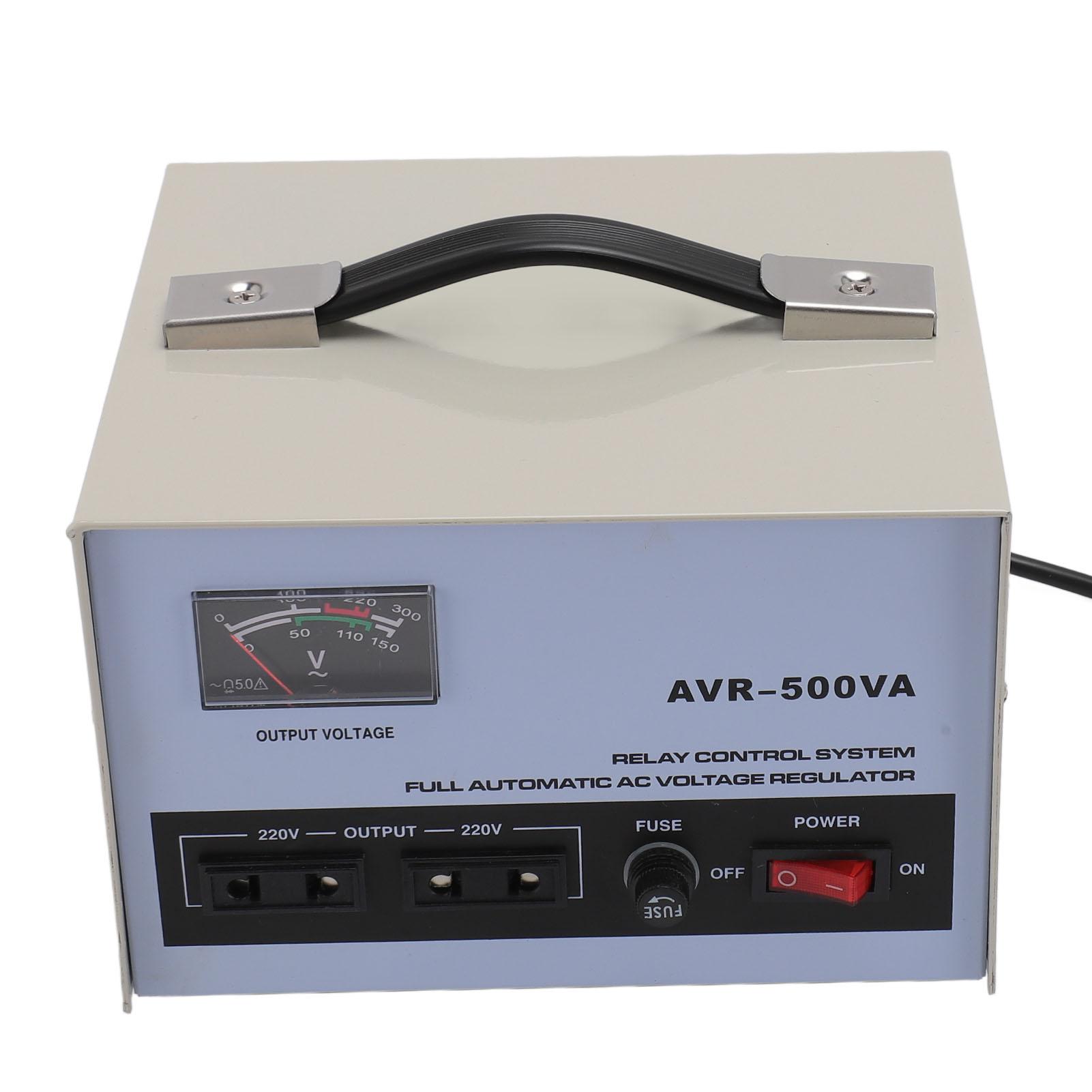 500 Вт однофазный стабилизатор напряжения 160-250 В вход 220 В выход однофазный автоматический стабилизатор напряжения EU 
500 Вт однофазный стабилизатор напряжения 160-250 В вход 220 В выход однофазный автоматический стабилизатор напряжения EU