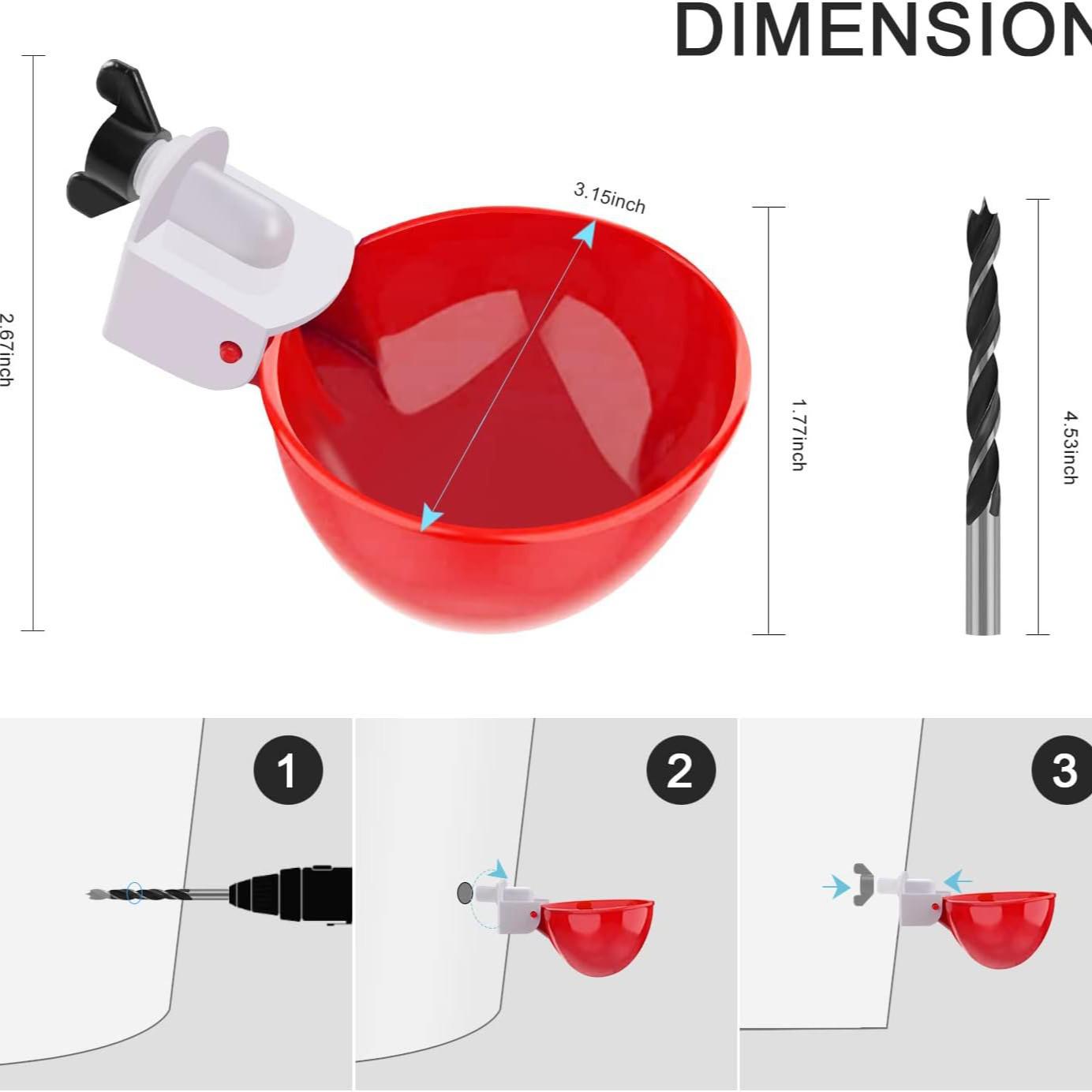 Poultry Automatic Drinker and Chick Feeder
Poultry Automatic Drinker and Chick Feeder