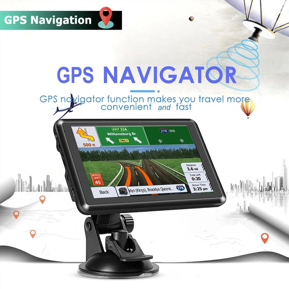 Універсальна 5-дюймова GPS-навігація для автомобіля, вантажівки 256 МБ+8 ГБ HD-навігатор Карта Австралії, Європи, Північної Америки та FM-музика, Сигналізація перевищення швидкості EU Version
Універсальна 5-дюймова GPS-навігація для автомобіля, вантажівки 256 МБ+8 ГБ HD-навігатор Карта Австралії, Європи, Північної Америки та FM-музика, Сигналізація перевищення швидкості EU Version