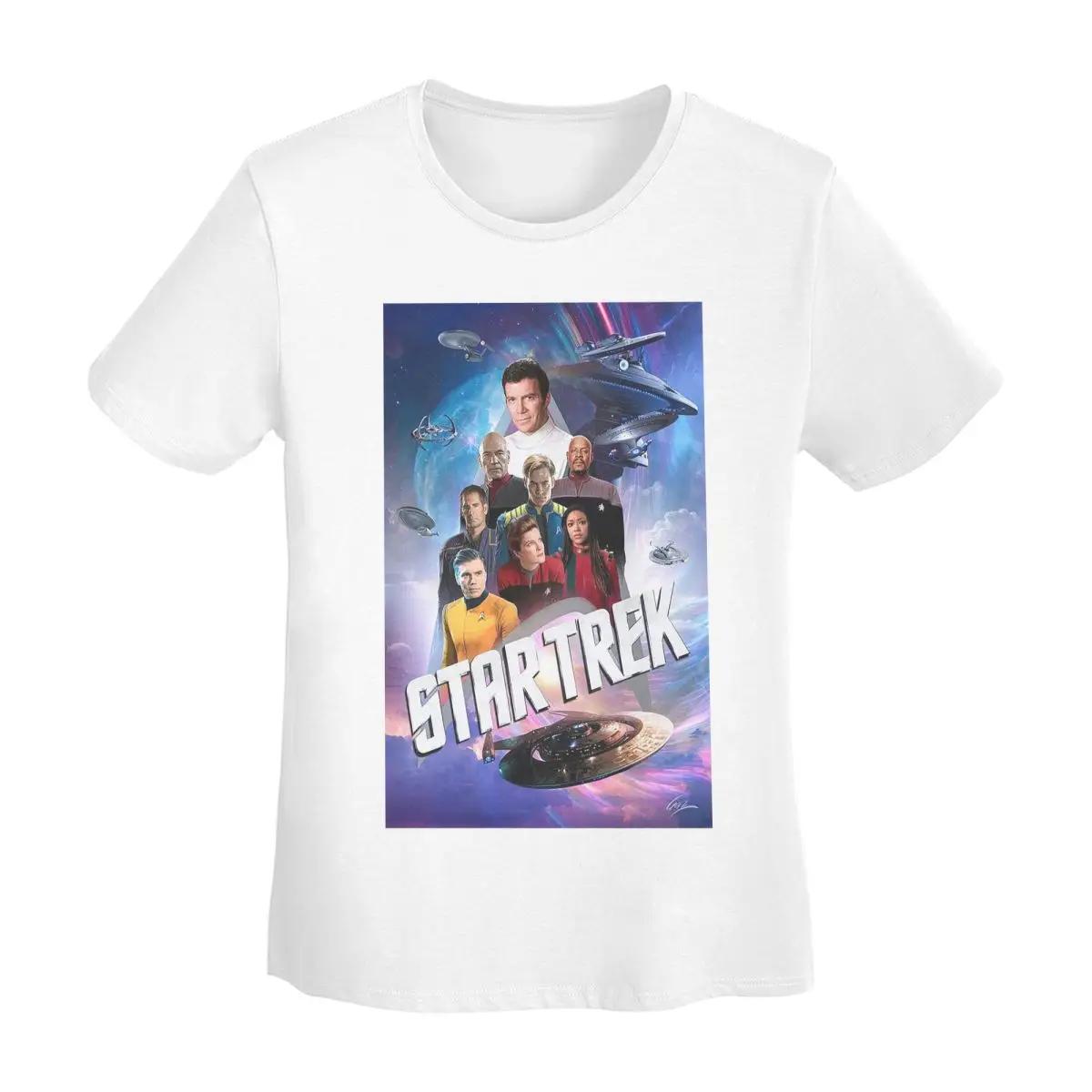 Star Treks Science Fiction TV Series TShirt Women Short Sleeve T Shirts Round Neck Streetwear Cotton Summer Tees Streetwear S
Star Treks Science Fiction TV Series TShirt Women Short Sleeve T Shirts Round Neck Streetwear Cotton Summer Tees Streetwear S