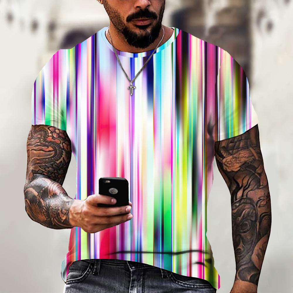 Fasahion Ретро мужская футболка Полосатая футболка с волнистым принтом Футболки Летний топ с короткими рукавами Оригинальный дизайн Мужская одежда Негабаритная уличная одежда 6XL
Fasahion Ретро мужская футболка Полосатая футболка с волнистым принтом Футболки Летний топ с короткими рукавами Оригинальный дизайн Мужская одежда Негабаритная уличная одежда 6XL