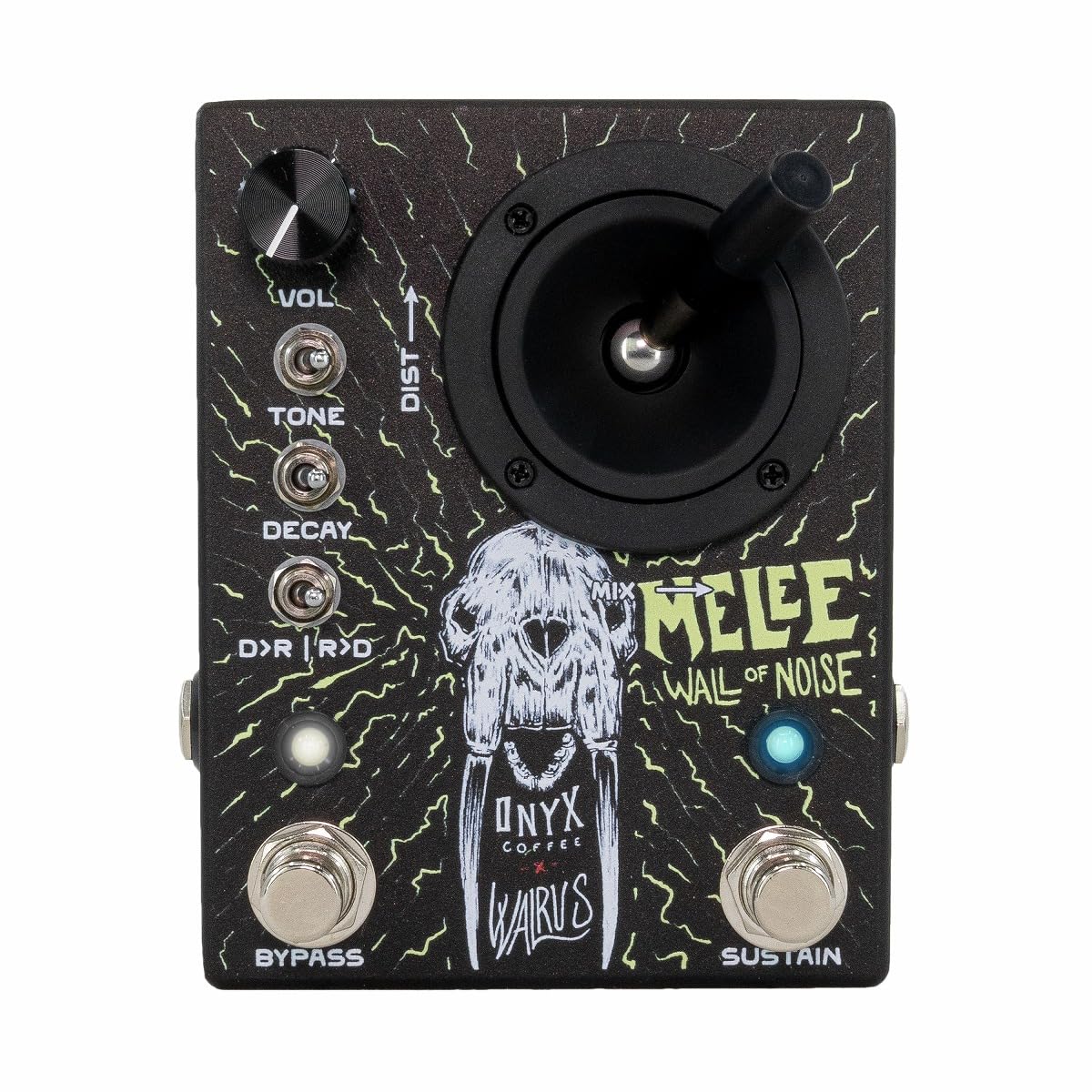 Walrus Wall of Noise Distortion Reverb Black Friday 2023 Limited Onyx Edition Audio/Melee WAL-MELEE/ONY
Walrus Wall of Noise Distortion Reverb Black Friday 2023 Limited Onyx Edition Audio/Melee WAL-MELEE/ONY
