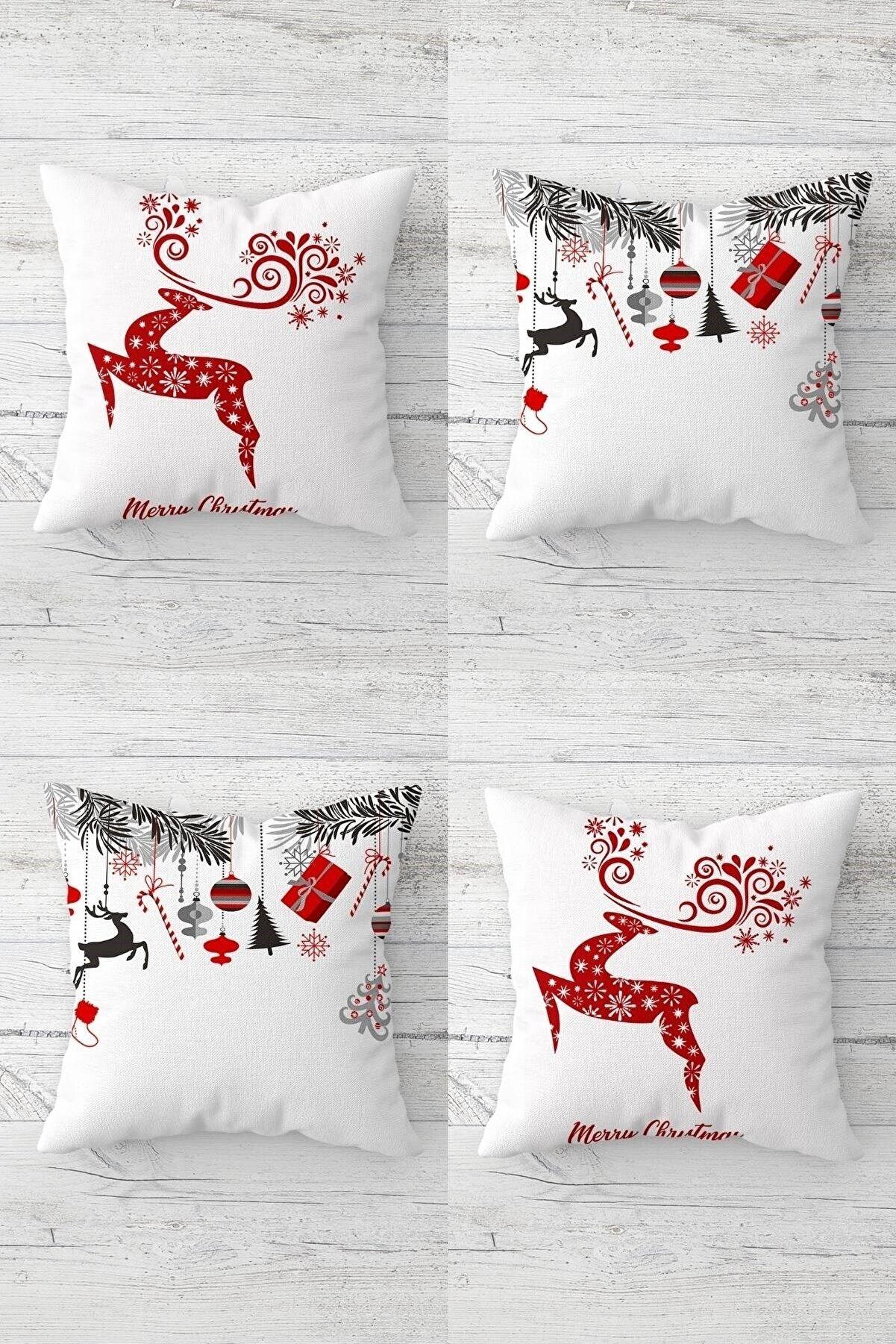 Deer Pine Tree Gift Christmas Hidden Zippered Throw Pillow Cover Sofa Pillow Case Set (4pcs)
Deer Pine Tree Gift Christmas Hidden Zippered Throw Pillow Cover Sofa Pillow Case Set (4pcs)