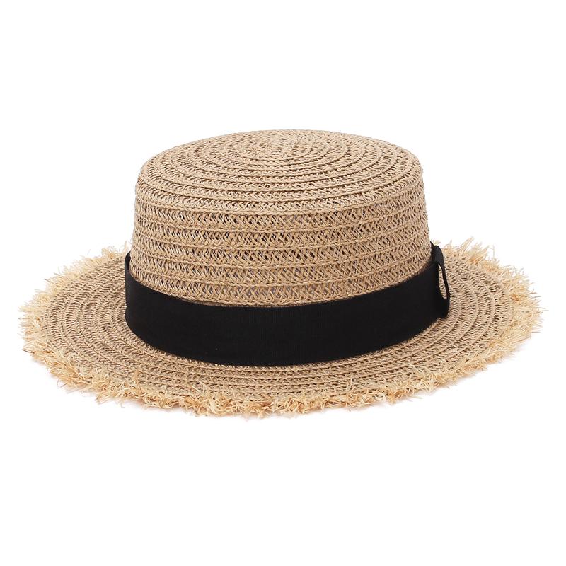 Children Wide Brim Straw Hat UV Protection Flat Top Sun Hat with Band Beach Sun Hat for Kids Girls 54cm кавовий
Children Wide Brim Straw Hat UV Protection Flat Top Sun Hat with Band Beach Sun Hat for Kids Girls 54cm кавовий
