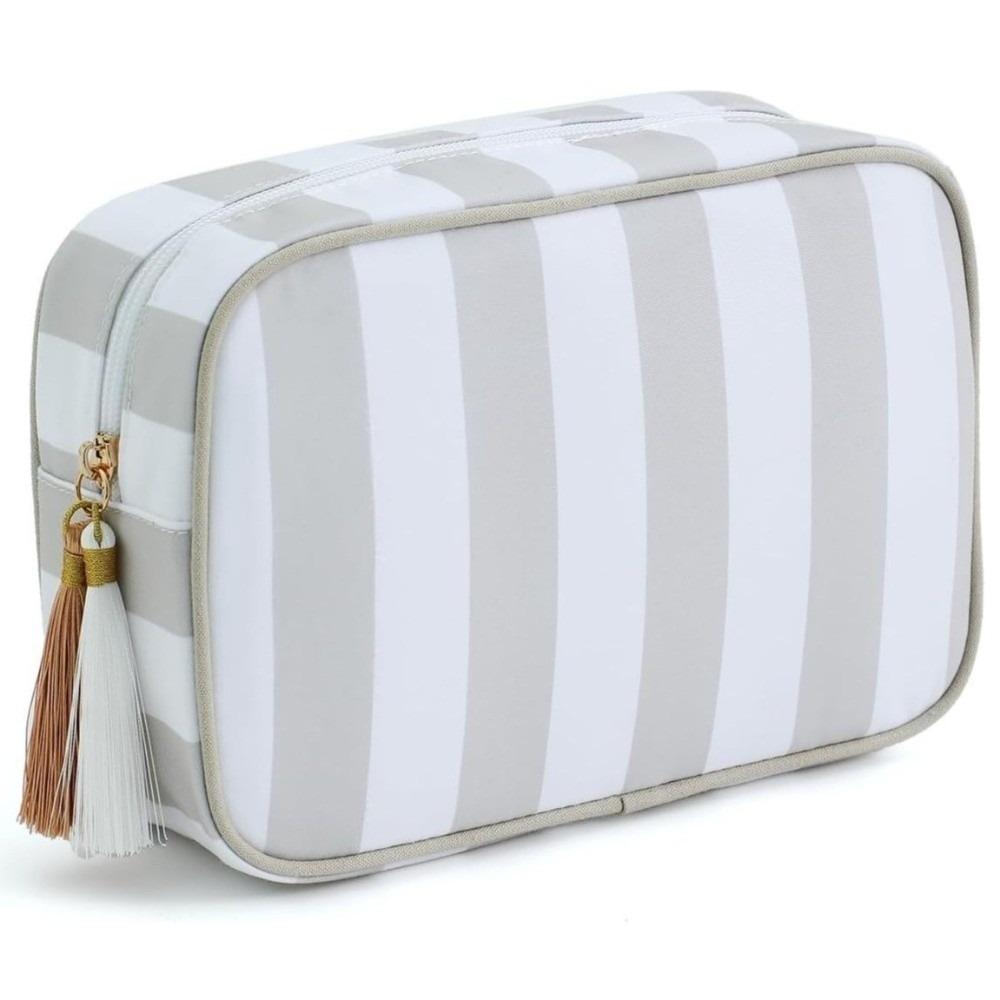 Tassel Zipper Portable Cosmetic Bag Large Capacity Makeup Bag Travel Toiletry Bag Parties White Khaki
Tassel Zipper Portable Cosmetic Bag Large Capacity Makeup Bag Travel Toiletry Bag Parties White Khaki