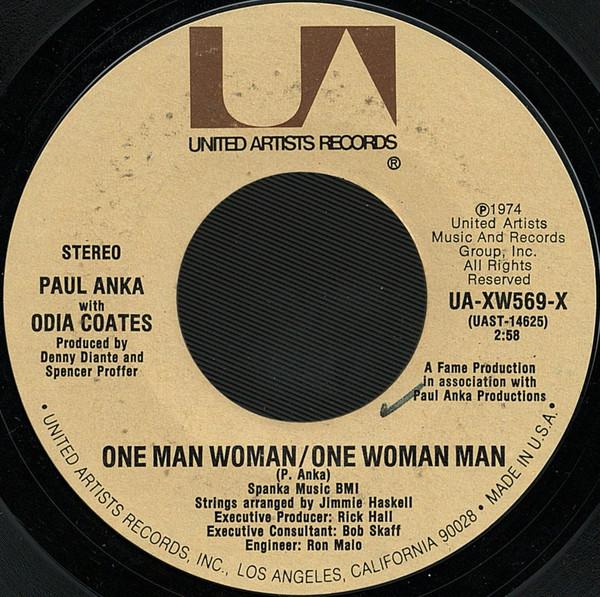 7-дюймовая пластинка PAUL ANKA ODIA COATES One Man Woman One Woman Man UAXW569X UNITED ARTISTS 1974 США Рок Б/у
7-дюймовая пластинка PAUL ANKA ODIA COATES One Man Woman One Woman Man UAXW569X UNITED ARTISTS 1974 США Рок Б/у