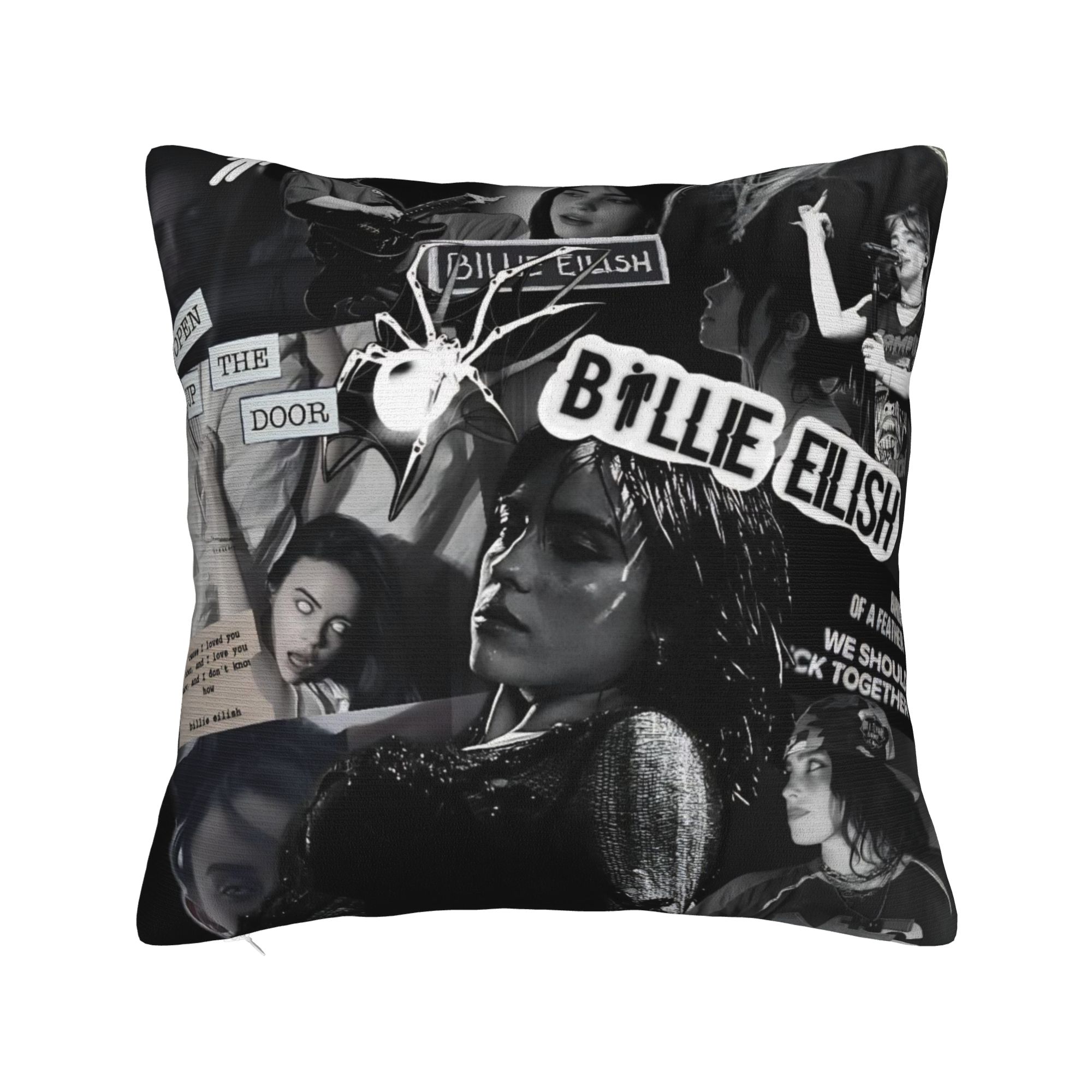 BBillie EEilish Singer Throw Pillow Cover Polyester Decorative Pillow Customized Pillowcase 30x30cm 12x12in
BBillie EEilish Singer Throw Pillow Cover Polyester Decorative Pillow Customized Pillowcase 30x30cm 12x12in