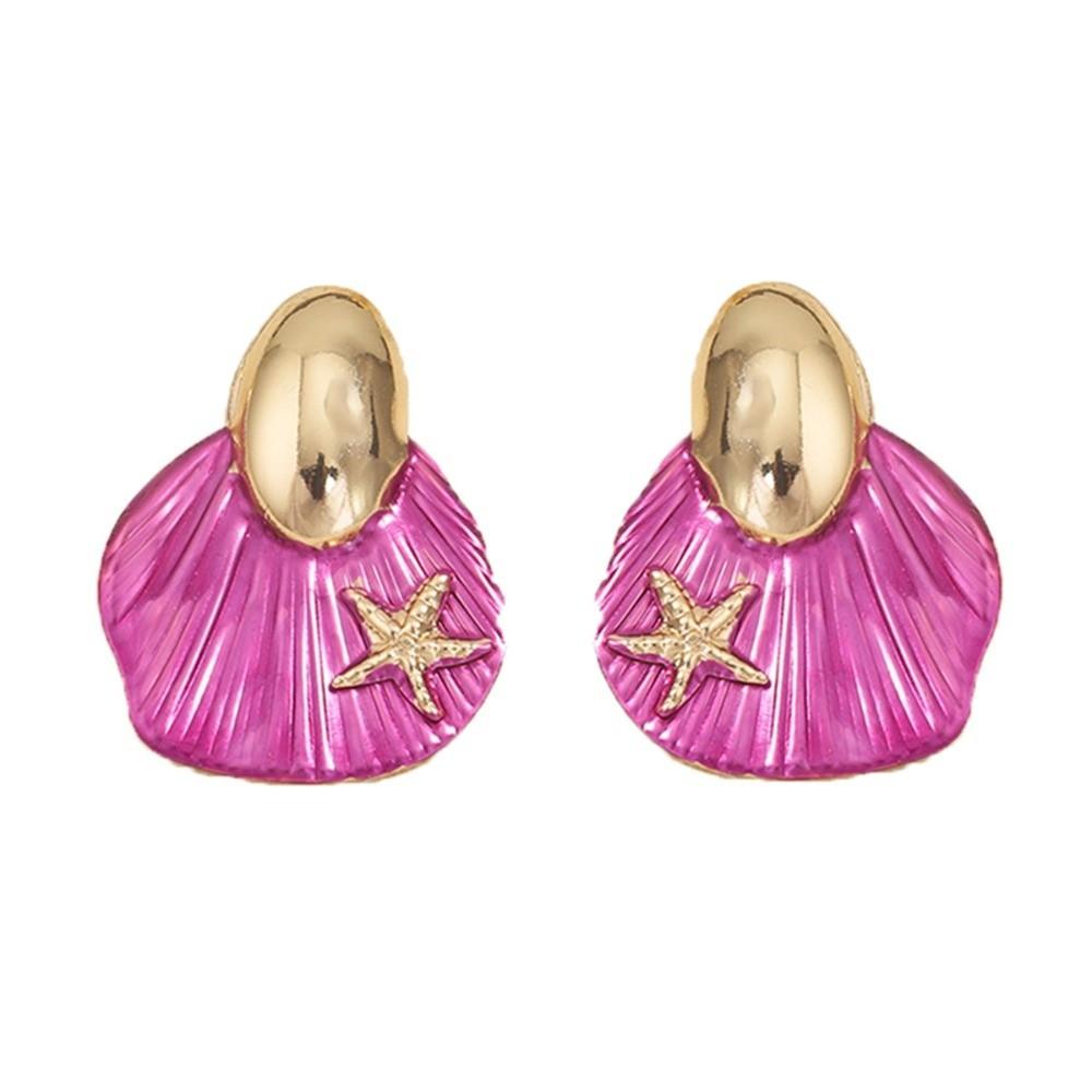 Chic Ocean Style Ear Studs Stainless Steel Starfish Earrings Shell Earrings Studs Sea Beach Style 3 Rose
Chic Ocean Style Ear Studs Stainless Steel Starfish Earrings Shell Earrings Studs Sea Beach Style 3 Rose