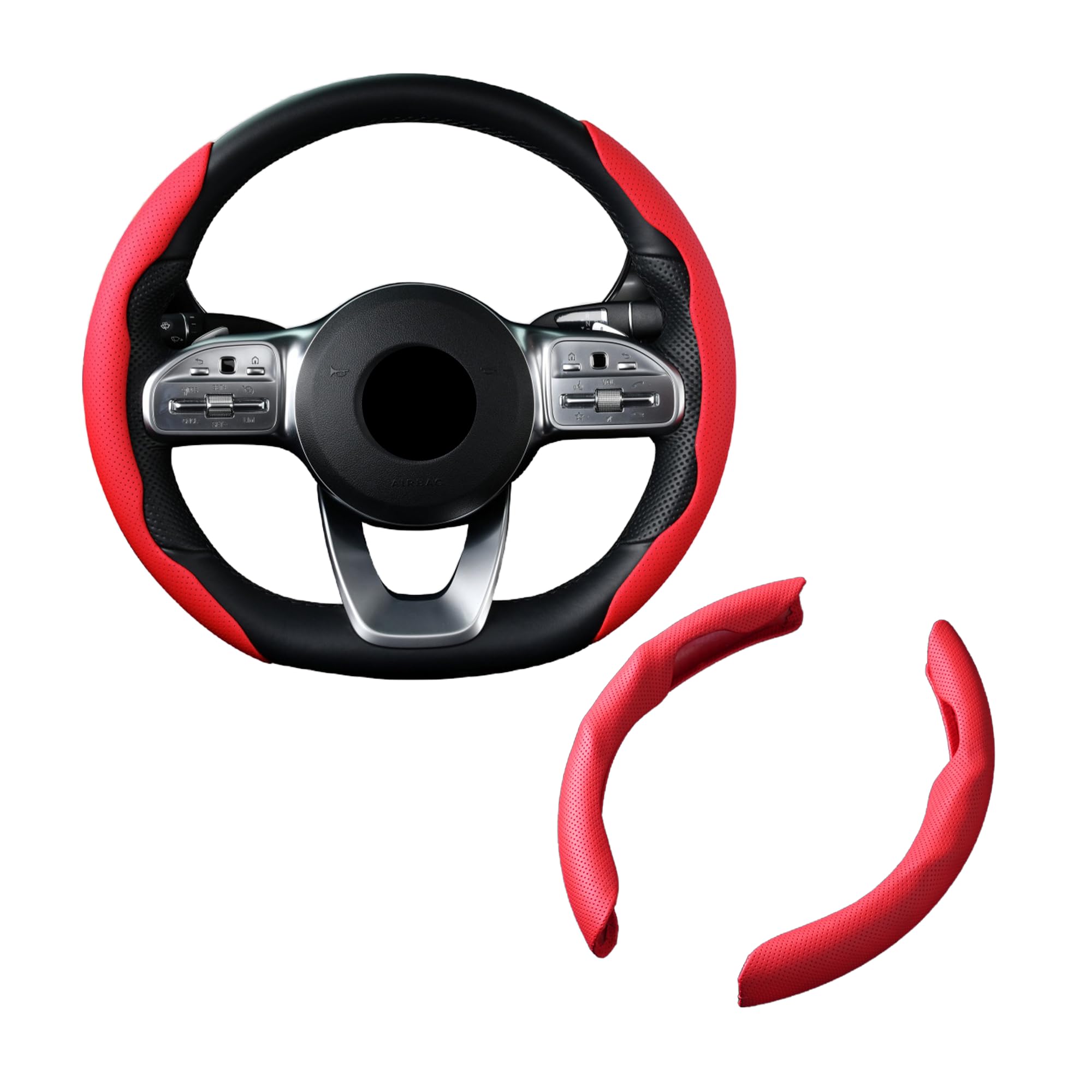 Fesanla Чехол на руль для автомобилей, Маленьких автомобилей, Обычных автомобилей, Чехол на руль, Наппа кожа, Кожа, Дышащий, Противоскользящий, Размер M, Рулевое колесо
Fesanla Чехол на руль для автомобилей, Маленьких автомобилей, Обычных автомобилей, Чехол на руль, Наппа кожа, Кожа, Дышащий, Противоскользящий, Размер M, Рулевое колесо