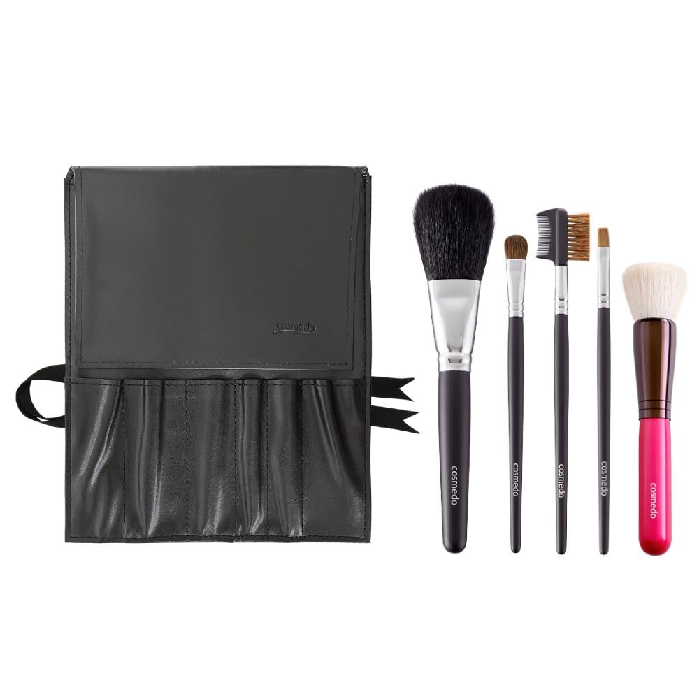 Кисть для макияжа Takumi no, набор кистей для макияжа Cosmedo Kumano Brush, стартовый набор, плюс кисти для макияжа и чехол для кистей, синтетическая кожа, черный (5 Включено)
Кисть для макияжа Takumi no, набор кистей для макияжа Cosmedo Kumano Brush, стартовый набор, плюс кисти для макияжа и чехол для кистей, синтетическая кожа, черный (5 Включено)