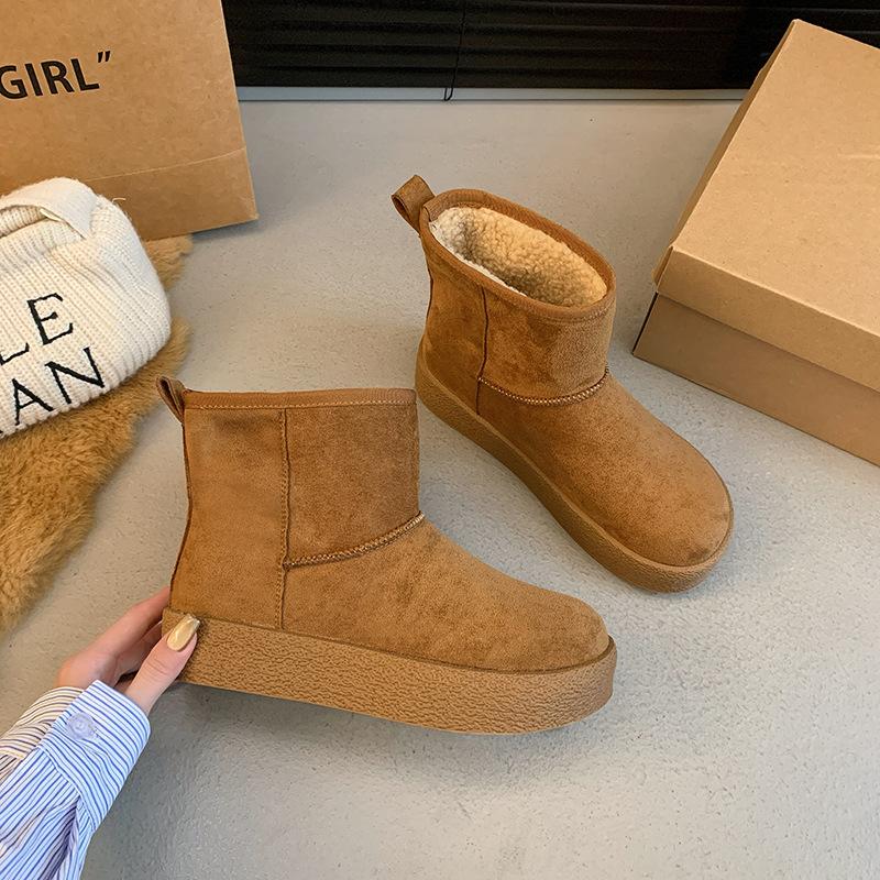 Fur integrated snow boots women s 2024 winter platform short boots piled and thickened waterproof Northeast large cotton shoes 40 малиновий
Fur integrated snow boots women s 2024 winter platform short boots piled and thickened waterproof Northeast large cotton shoes 40 малиновий