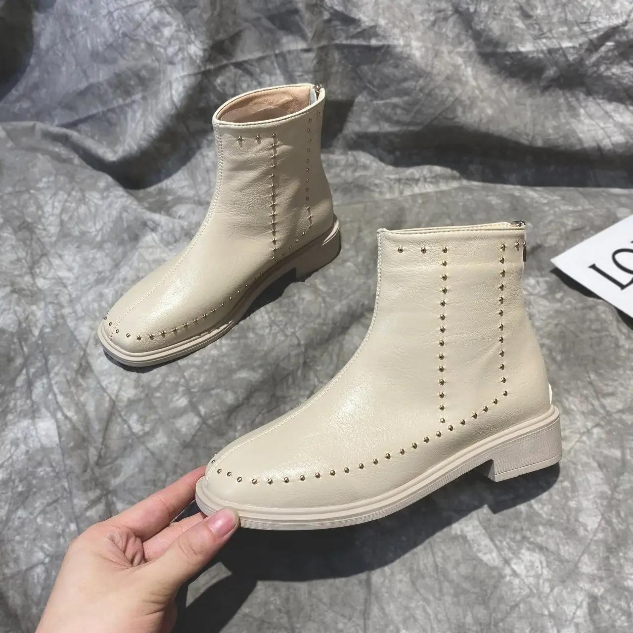 Осенние ботильоны для женщин элегантные на среднем каблуке ботильоны новинка женская короткая обувь шикарные по акции тренд 2025 мода горячая 40
Осенние ботильоны для женщин элегантные на среднем каблуке ботильоны новинка женская короткая обувь шикарные по акции тренд 2025 мода горячая 40