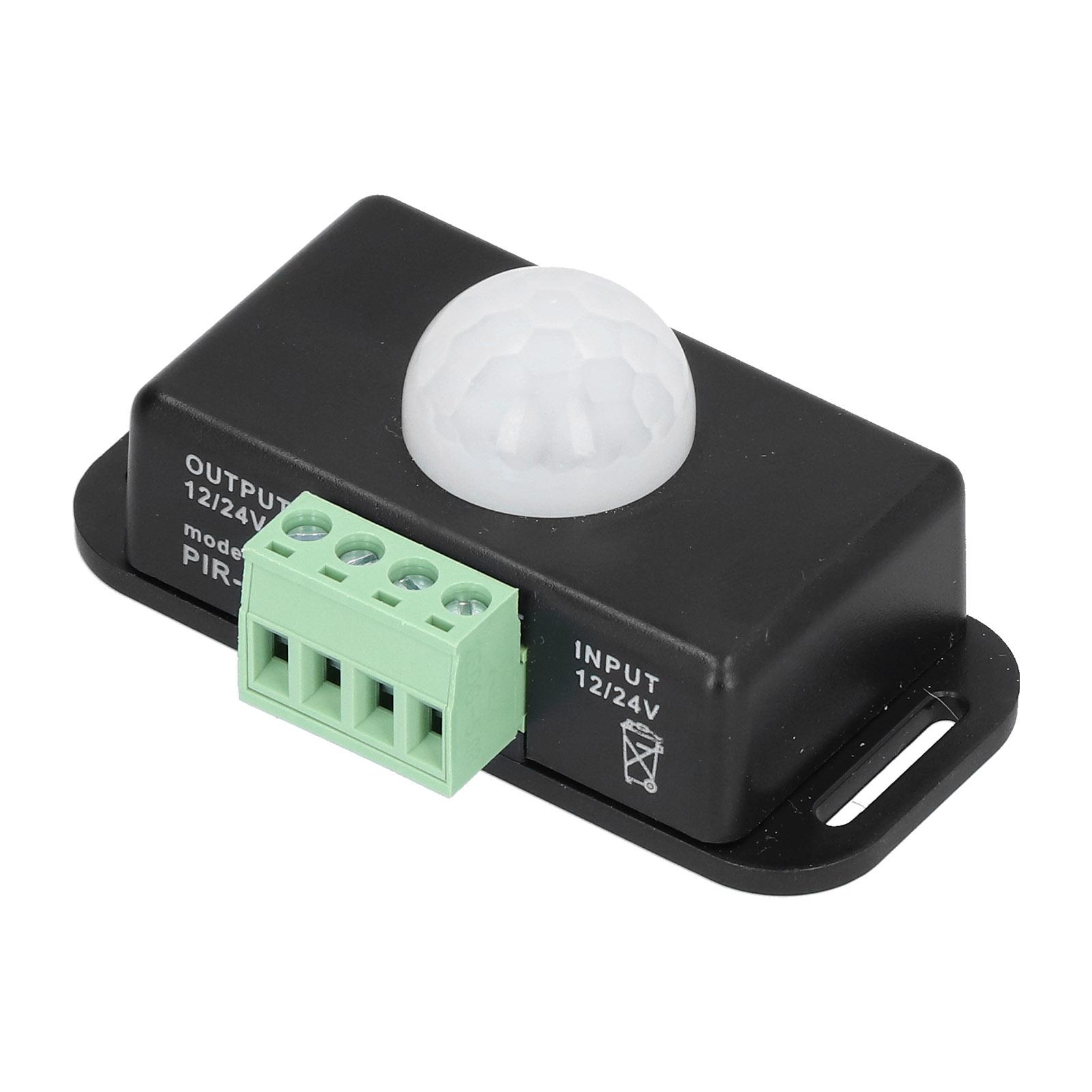 Светодиодный инфракрасный датчик движения PIR, таймер, переключатель времени, DC 12‑24V для шкафа, ванной комнаты, коридора
Светодиодный инфракрасный датчик движения PIR, таймер, переключатель времени, DC 12‑24V для шкафа, ванной комнаты, коридора