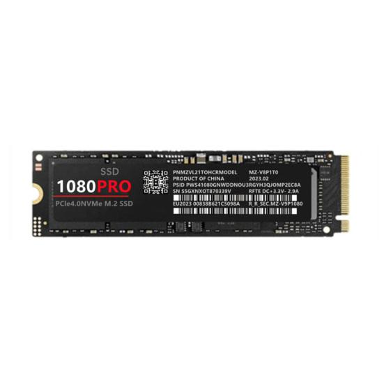 1080PRO M.2 SSD Твердотільний накопичувач Висока швидкість передачі Швидке розсіювання тепла 1 ТБ/2 ТБ/4 ТБ PCIe 4.0 Внутрішній твердотільний жорсткий диск
1080PRO M.2 SSD Твердотільний накопичувач Висока швидкість передачі Швидке розсіювання тепла 1 ТБ/2 ТБ/4 ТБ PCIe 4.0 Внутрішній твердотільний жорсткий диск