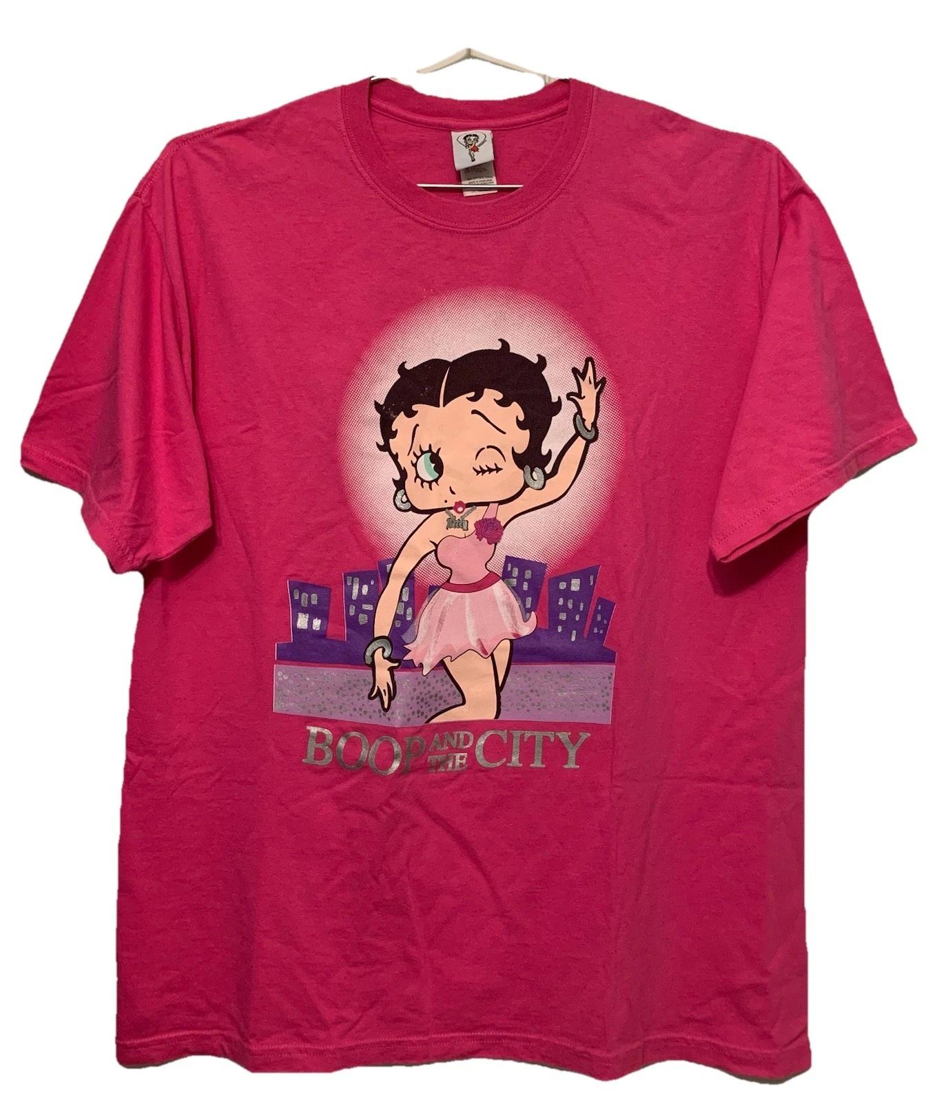 Vintage Betty Boop And The City Pink T Shirt XL Hot Pink Y2K Flapper Glam Sexy S
Vintage Betty Boop And The City Pink T Shirt XL Hot Pink Y2K Flapper Glam Sexy S