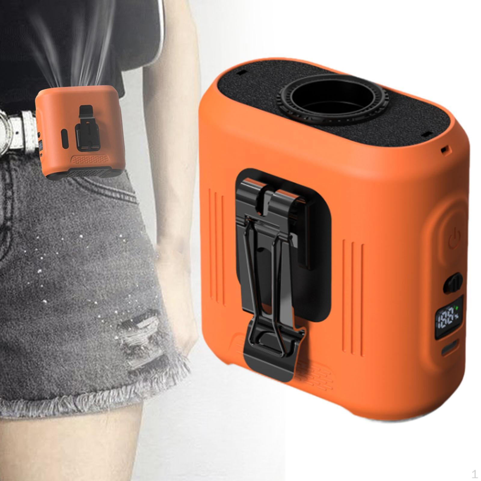 Mini Waist Clip Fan Adjustable Speed with Light Outdoor Cooling Portable Strong Wind Personal зелений
Mini Waist Clip Fan Adjustable Speed with Light Outdoor Cooling Portable Strong Wind Personal зелений