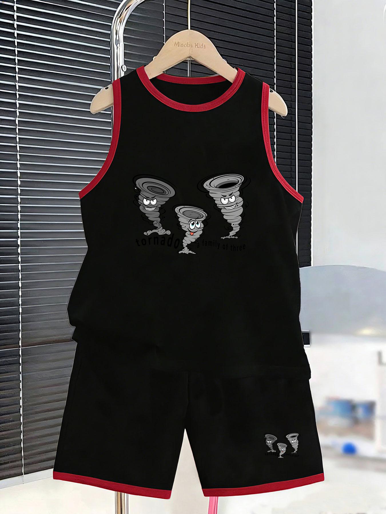 Boys’ tornado family set. Fun prints, breathable fabric, loose fit for playful summer wear. 2-3Y чёрный
Boys’ tornado family set. Fun prints, breathable fabric, loose fit for playful summer wear. 2-3Y чёрный