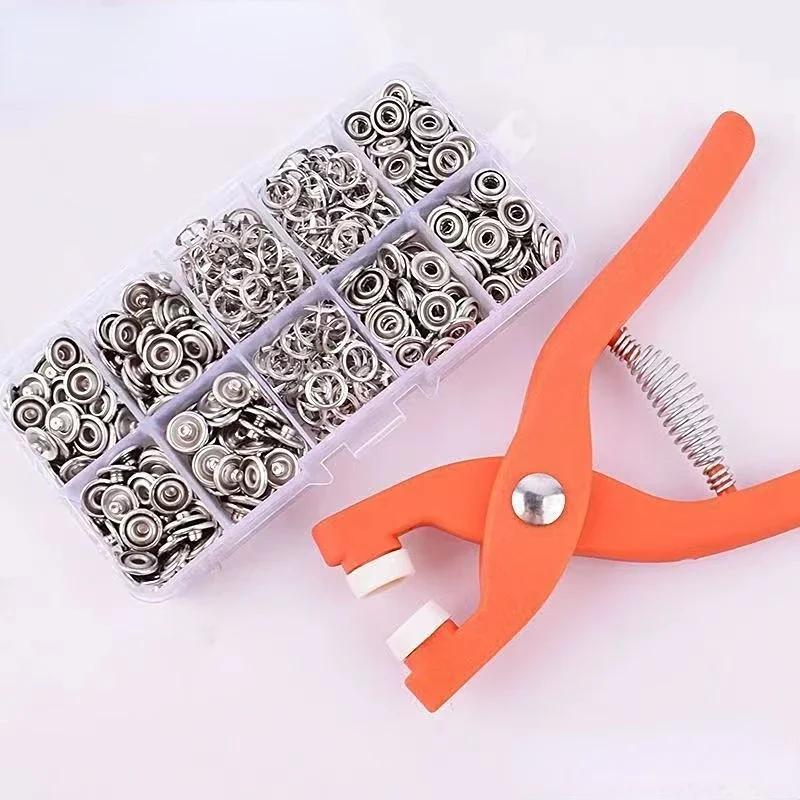 50/100 Set Plier Tool Five-claw Buckle Metal Snap Buttons for Installing Clothes DIY Sewing Buttons Metal Accessoire Couture
50/100 Set Plier Tool Five-claw Buckle Metal Snap Buttons for Installing Clothes DIY Sewing Buttons Metal Accessoire Couture