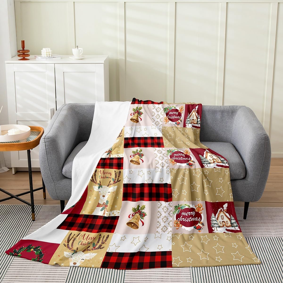 Cartoon Santa Claus Blankets,Merry Christmas Flannel Blanket for Kids Girls Boys Teens Room Decor,Snowflake Gingerbread Fleece 75x90cm
Cartoon Santa Claus Blankets,Merry Christmas Flannel Blanket for Kids Girls Boys Teens Room Decor,Snowflake Gingerbread Fleece 75x90cm
