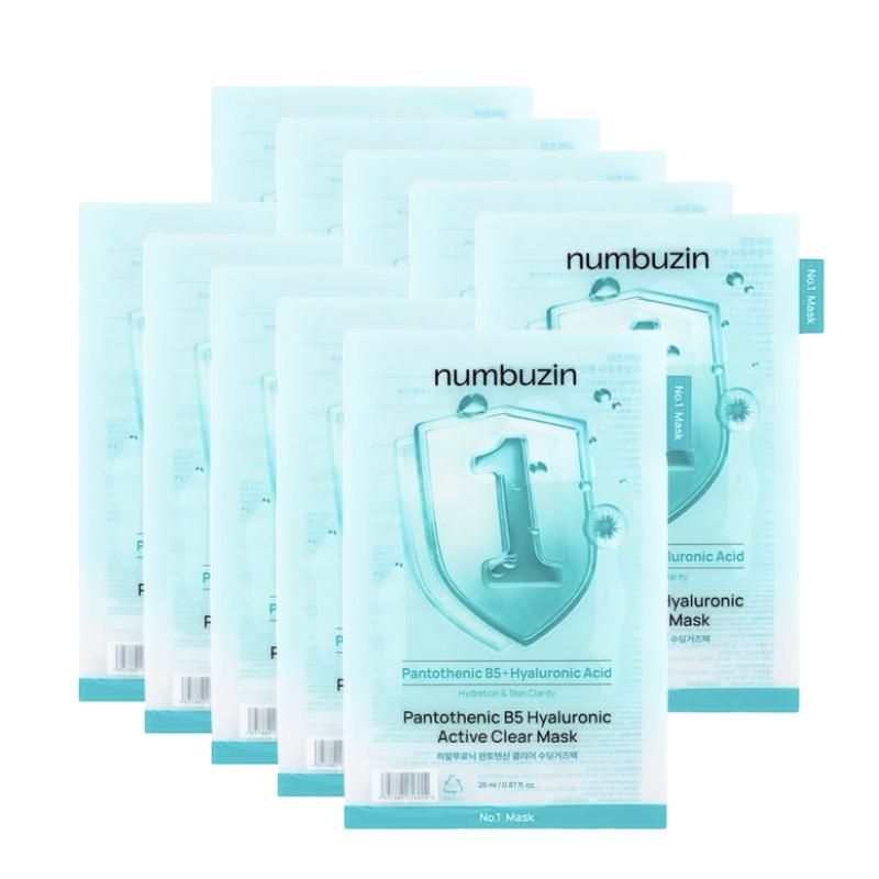 numbuzin No.1 Hyaluronic Pantothenic Clear Soothing Gauze Mask Hydrating & Calming Sheet Mask 10 Sheets
numbuzin No.1 Hyaluronic Pantothenic Clear Soothing Gauze Mask Hydrating & Calming Sheet Mask 10 Sheets