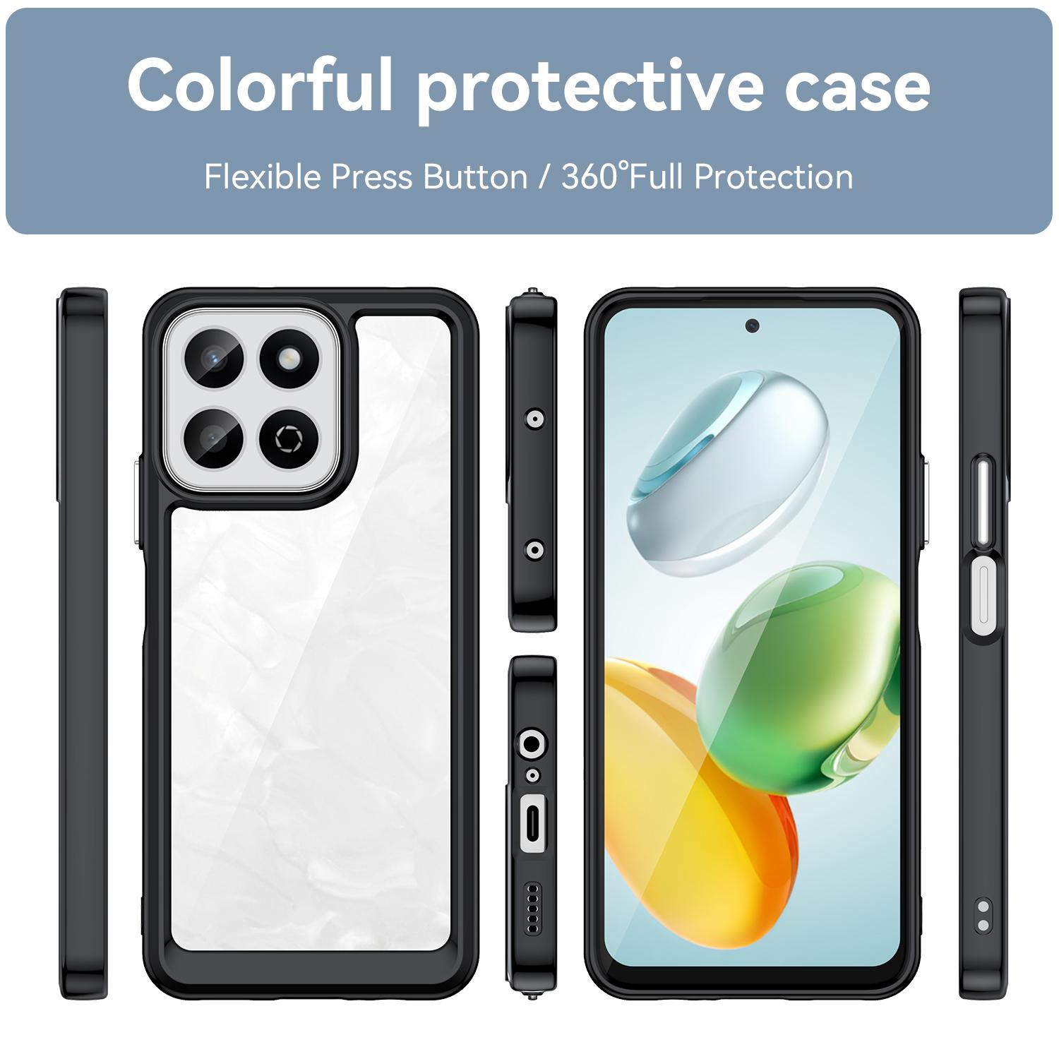 For Honor X7c 4G/200 Smart 5G/Honor Play 60 Plus 5G Case TPU +Acrylic Protective Clear Phone Cover Transparent
For Honor X7c 4G/200 Smart 5G/Honor Play 60 Plus 5G Case TPU +Acrylic Protective Clear Phone Cover Transparent