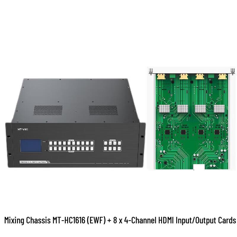 MT-viki 16x16 HDMI Video Matrix Switcher System
MT-viki 16x16 HDMI Video Matrix Switcher System