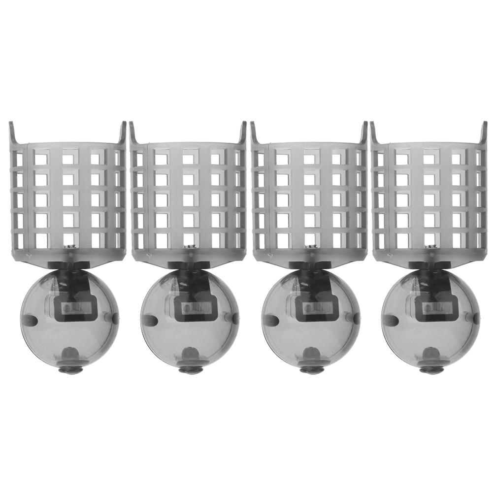 4Pcs PE Plastic Portable Fishing Feeder Lure Bait Cage Tackle Accessories with WeightL
4Pcs PE Plastic Portable Fishing Feeder Lure Bait Cage Tackle Accessories with WeightL