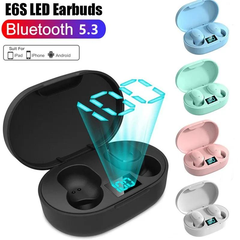 E6S TWS Wireless Bluetooth Headset Waterproof Noise Cancelling LED Earbuds with Mic Wireless Headphones Bluetooth Earphones зелений
E6S TWS Wireless Bluetooth Headset Waterproof Noise Cancelling LED Earbuds with Mic Wireless Headphones Bluetooth Earphones зелений