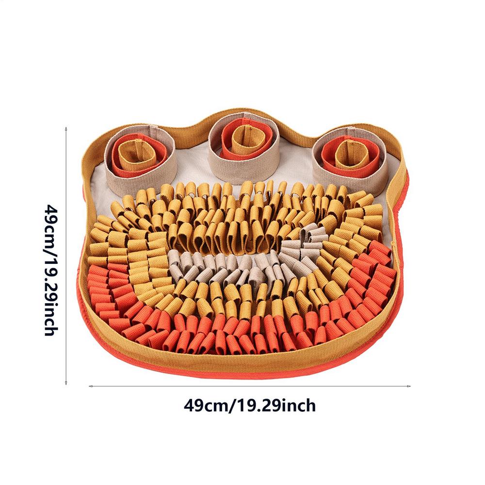 Snuffle Mat 49x49cm Mental Stimulation Puzzle Toy Pet Foraging Pad For Indoor Outdoor Home Living Room Puppy Pets Small Medium жовтий
Snuffle Mat 49x49cm Mental Stimulation Puzzle Toy Pet Foraging Pad For Indoor Outdoor Home Living Room Puppy Pets Small Medium жовтий
