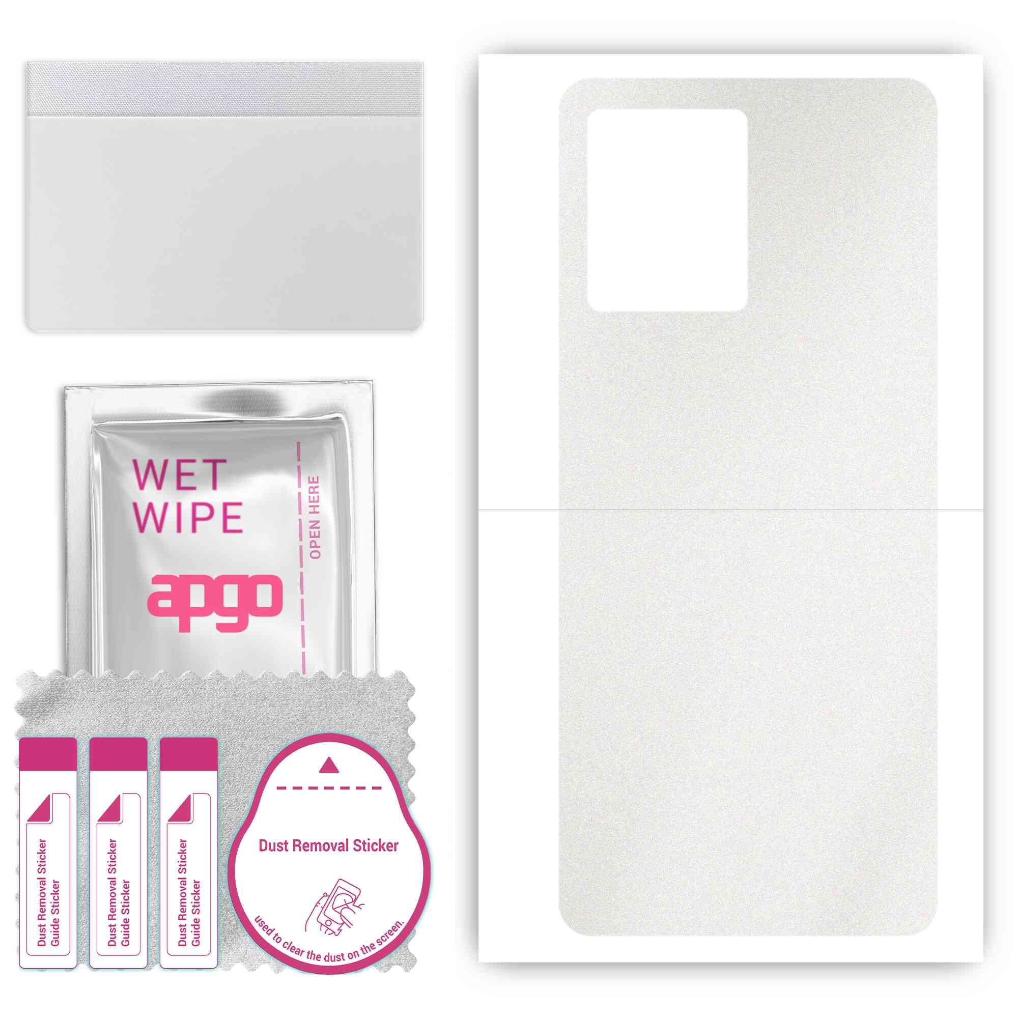 apgo Protective Skin Sticker for the back compatible with Oppo Reno7 4G, Wrap Film, Foil, Vinyl - Pattern Matte Transparent
apgo Protective Skin Sticker for the back compatible with Oppo Reno7 4G, Wrap Film, Foil, Vinyl - Pattern Matte Transparent