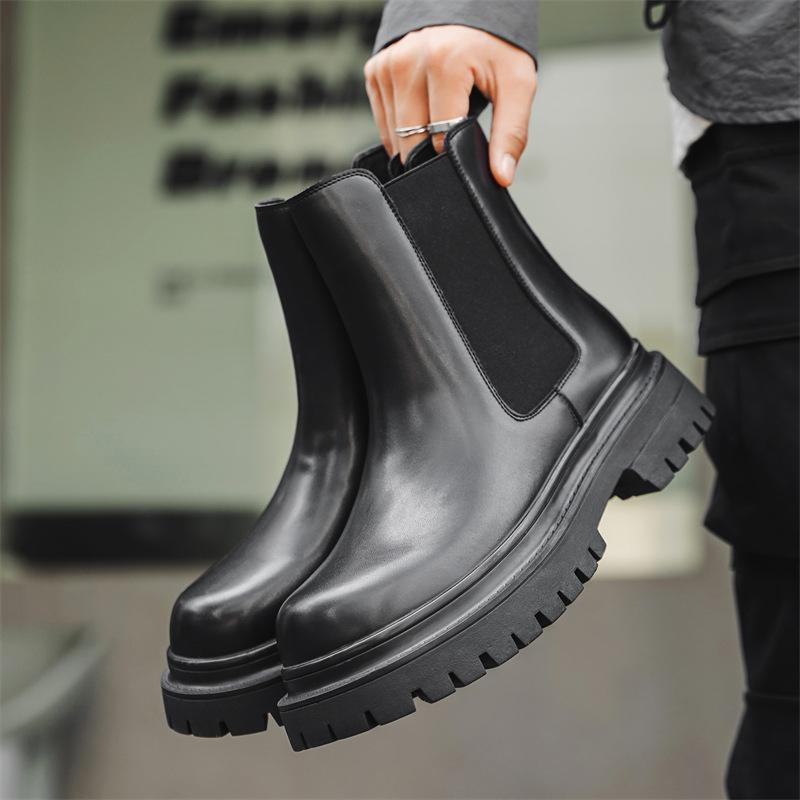 мужская мода сцена ночной клуб высокие челси ботинки слипоны натуральная кожа обувь ковбойские ботинки на платформе крутые длинные мотоциклетные боты 270 чёрный
мужская мода сцена ночной клуб высокие челси ботинки слипоны натуральная кожа обувь ковбойские ботинки на платформе крутые длинные мотоциклетные боты 270 чёрный