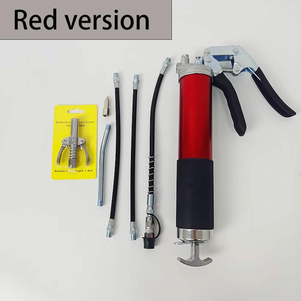 Ручной шприц для смазки Алюминиевый сплав Инъекция смазки 400 куб.см Мини-шприц для смазки 6000-7000 фунтов на кв. дюйм с гибким шлангом
Ручной шприц для смазки Алюминиевый сплав Инъекция смазки 400 куб.см Мини-шприц для смазки 6000-7000 фунтов на кв. дюйм с гибким шлангом