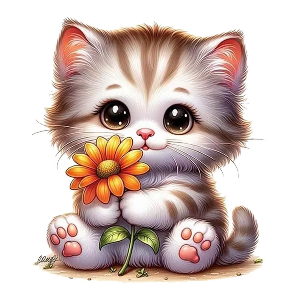 QT2458#15cm A Cute Kitten Holding A Bouquet Of Flowers Decals, Waterproof Vinyl Stickers for Car, Laptop,Glass Surface 15cm-longest side
QT2458#15cm A Cute Kitten Holding A Bouquet Of Flowers Decals, Waterproof Vinyl Stickers for Car, Laptop,Glass Surface 15cm-longest side