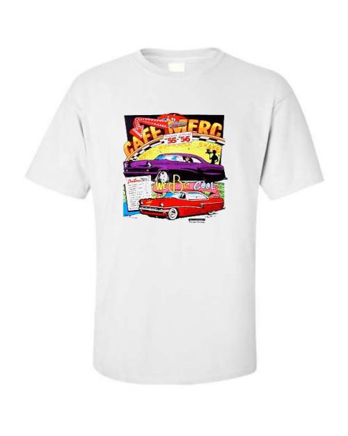Cafe Merc 1955-56 Mercury Custom Cars T-shirt Single Or Double Print 4XL
Cafe Merc 1955-56 Mercury Custom Cars T-shirt Single Or Double Print 4XL