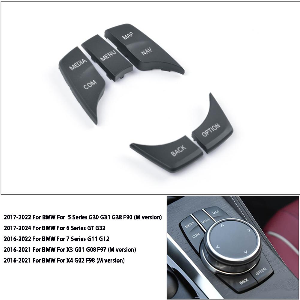 Car Multimedia Buttons Cover Molding Trim For BMW 5 Series G30 G31 G38 F90 M Version For BMW 6 Series For GT G32 чёрный
Car Multimedia Buttons Cover Molding Trim For BMW 5 Series G30 G31 G38 F90 M Version For BMW 6 Series For GT G32 чёрный