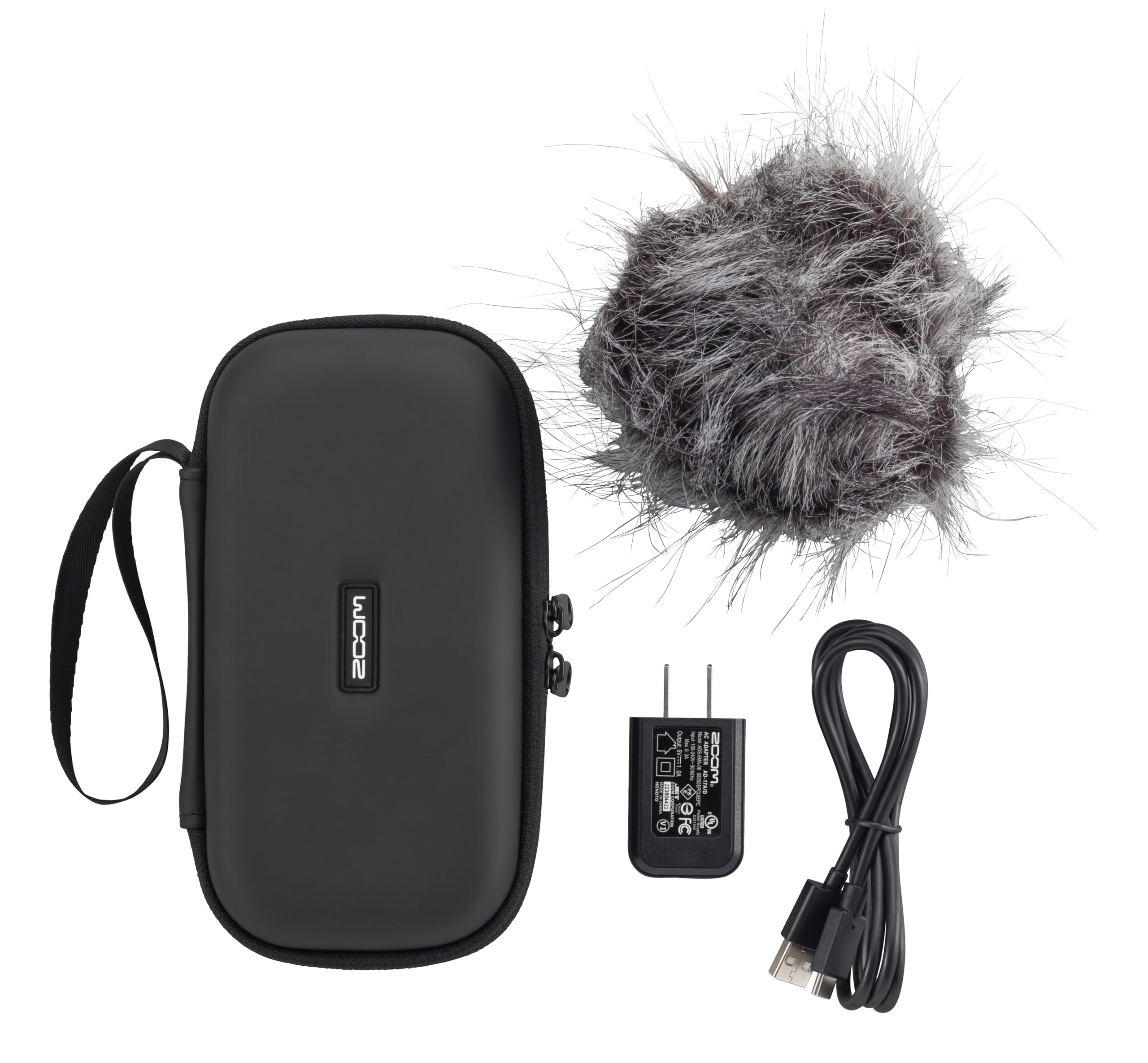 Zoom H4 Essential Accessory Pack APH-4e Hairy Windscreen Case USB Type-C Cable AC Adapter Outdoor Recording Music Production Genuine Accessory Set
Zoom H4 Essential Accessory Pack APH-4e Hairy Windscreen Case USB Type-C Cable AC Adapter Outdoor Recording Music Production Genuine Accessory Set