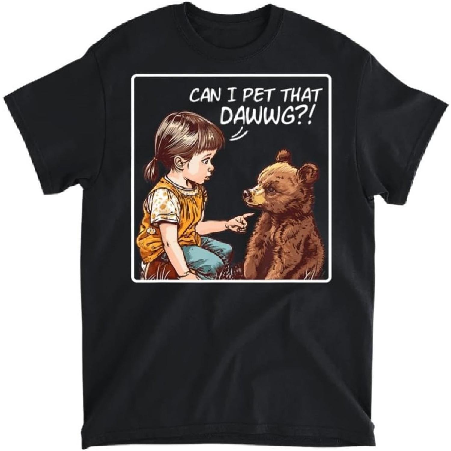 Can I Pet That Dawg! - Pet Dog Meme T-Shirt, Long Sleeve Shirt, Sweatshirt, Hoodie Unisex Adult Size Made in Canada XXXXXL чорний
Can I Pet That Dawg! - Pet Dog Meme T-Shirt, Long Sleeve Shirt, Sweatshirt, Hoodie Unisex Adult Size Made in Canada XXXXXL чорний