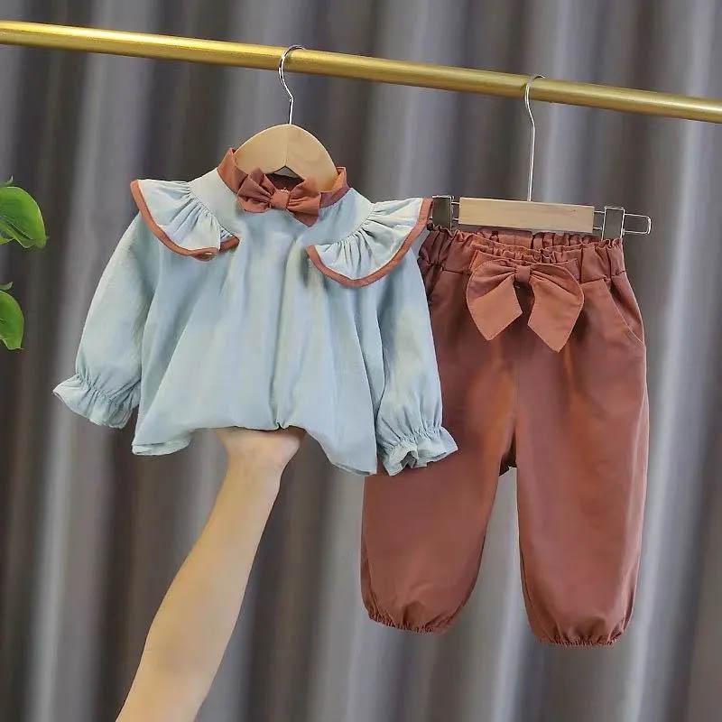 Детская одежда, весенне-осенняя одежда для девочек, костюм, рубашка, милый весенний пуловер с длинными рукавами для маленьких девочек, комплект из двух предметов 80
Детская одежда, весенне-осенняя одежда для девочек, костюм, рубашка, милый весенний пуловер с длинными рукавами для маленьких девочек, комплект из двух предметов 80