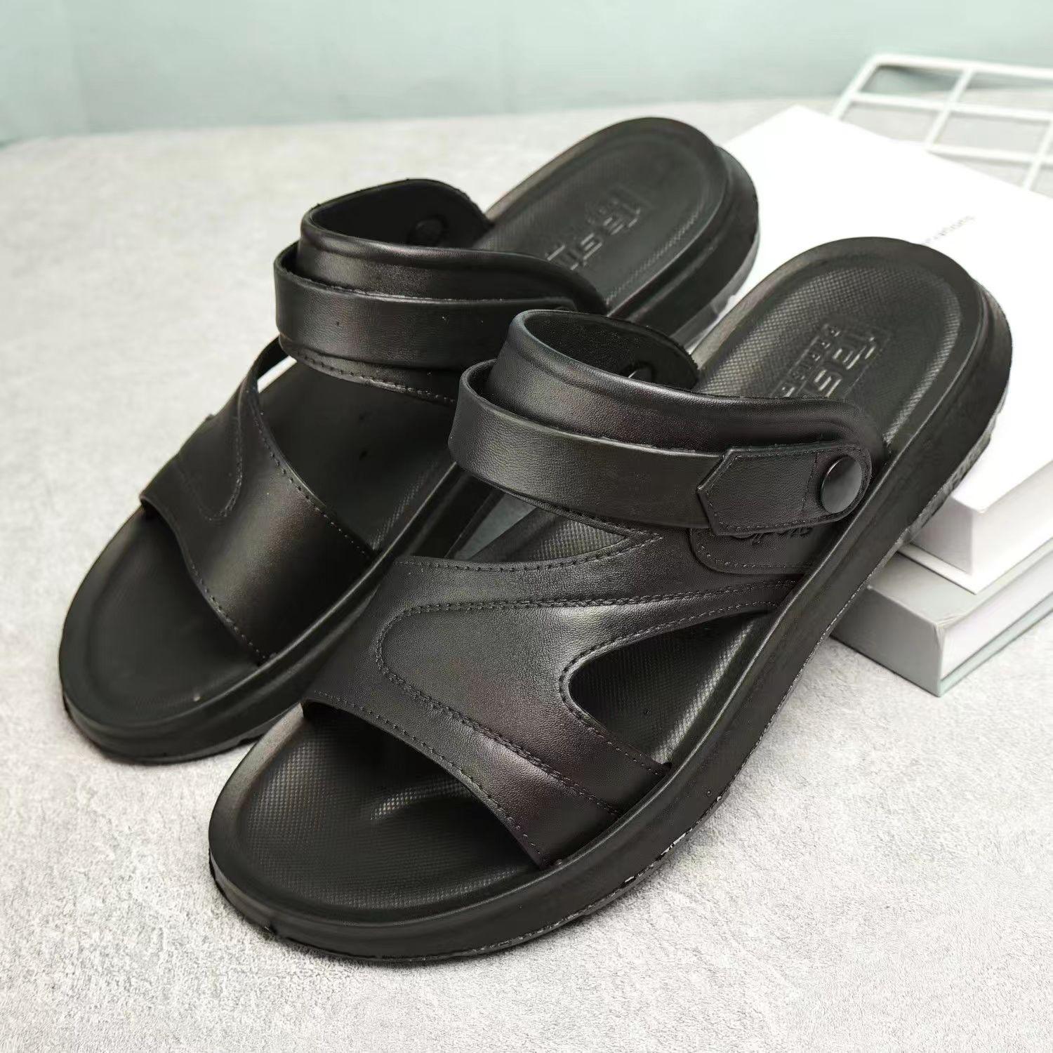 Мужские сандалии большого размера, летняя водонепроницаемая пляжная обувь 2024 года, новая одежда для вождения, нескользящие сандалии двойного назначения для папы 40
Мужские сандалии большого размера, летняя водонепроницаемая пляжная обувь 2024 года, новая одежда для вождения, нескользящие сандалии двойного назначения для папы 40