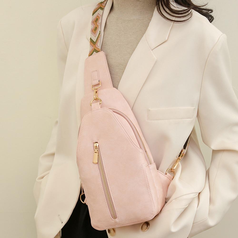 Simple Women Chest Bag PU Leather Sports Shoulder Bag Portable Women s Fanny Pack Unisex рожевий
Simple Women Chest Bag PU Leather Sports Shoulder Bag Portable Women s Fanny Pack Unisex рожевий