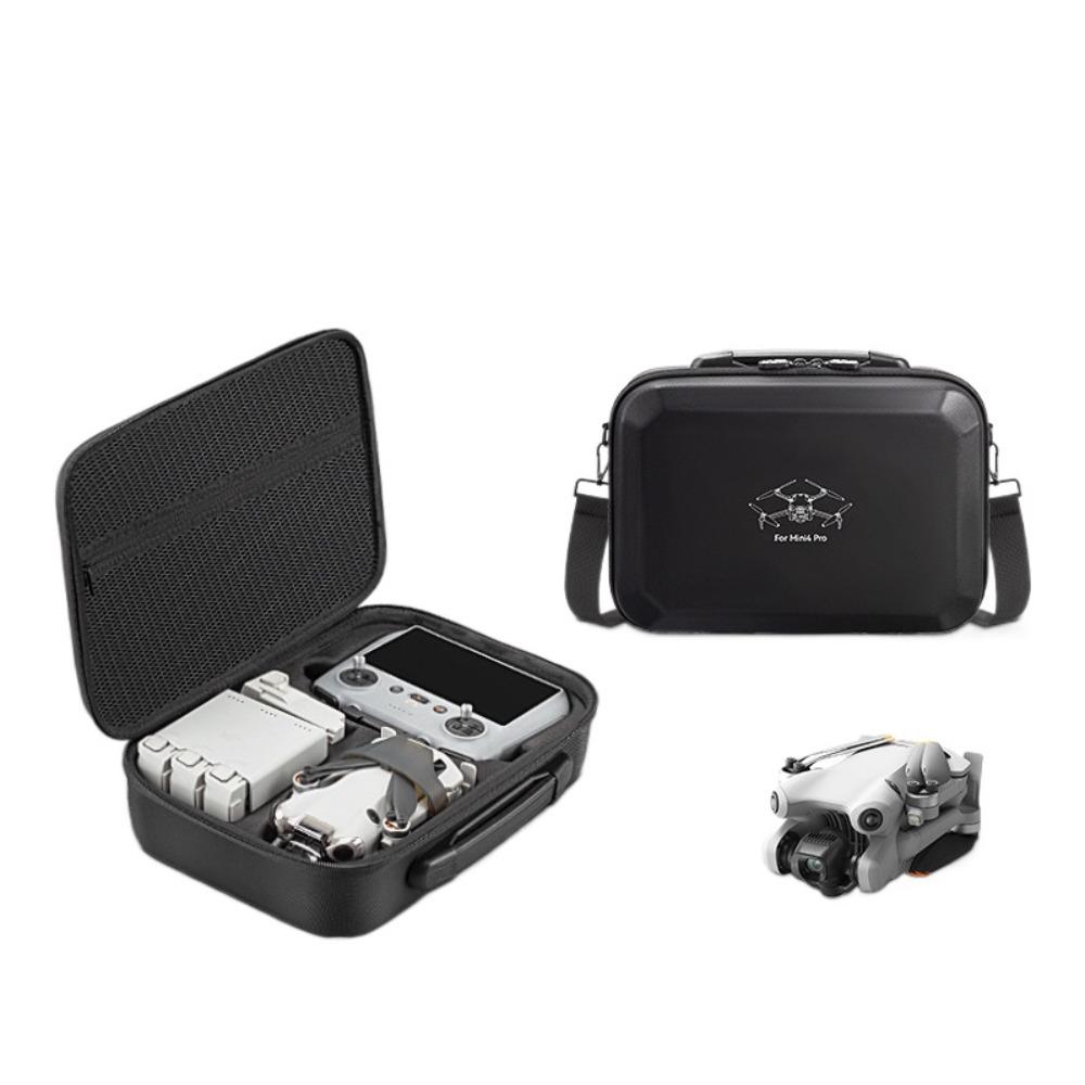 New Shockproof Drone Shoulder Bag With Strap Adjustable Storage Bag Hardshell Safety Carrying Box for DJI Mini 4 Pro чорний
New Shockproof Drone Shoulder Bag With Strap Adjustable Storage Bag Hardshell Safety Carrying Box for DJI Mini 4 Pro чорний