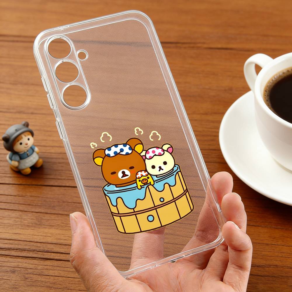 R-Relax K-kuma-A R-R-Rilakkuma phone Case For Samsung S25,24,21,22,23,30,Ultra,20,Plus,Fe,Lite,Note Transparent Cover Samsung S25ULTRA
R-Relax K-kuma-A R-R-Rilakkuma phone Case For Samsung S25,24,21,22,23,30,Ultra,20,Plus,Fe,Lite,Note Transparent Cover Samsung S25ULTRA