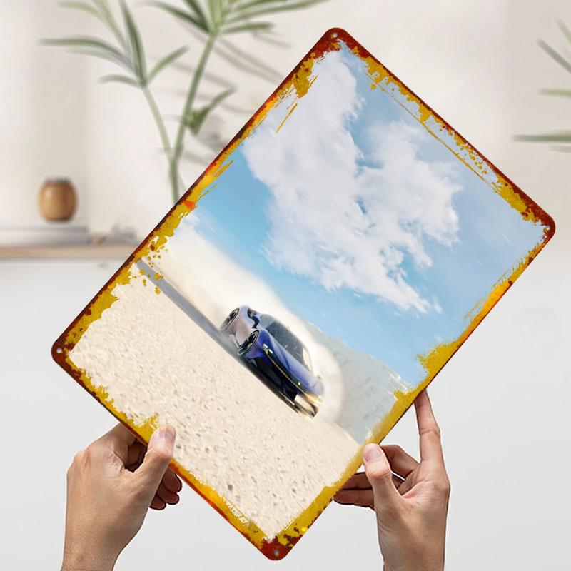 Blue Sports Car Drifting Printed Poster Customized Wall Art Retro Vintage Metal Tin Signs for Garage Mancave Decoration Room 7.9x11.8In(20x30cm)
Blue Sports Car Drifting Printed Poster Customized Wall Art Retro Vintage Metal Tin Signs for Garage Mancave Decoration Room 7.9x11.8In(20x30cm)