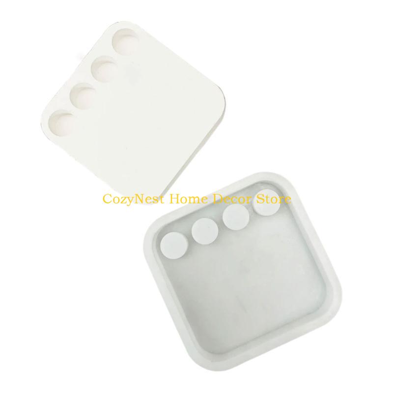 92MF Four Holes Candlestick Silicone Mould Plasters Resin Making Molds Square Shape Candle Holder Gypsum Mold Table Decors China Mainland
92MF Four Holes Candlestick Silicone Mould Plasters Resin Making Molds Square Shape Candle Holder Gypsum Mold Table Decors China Mainland