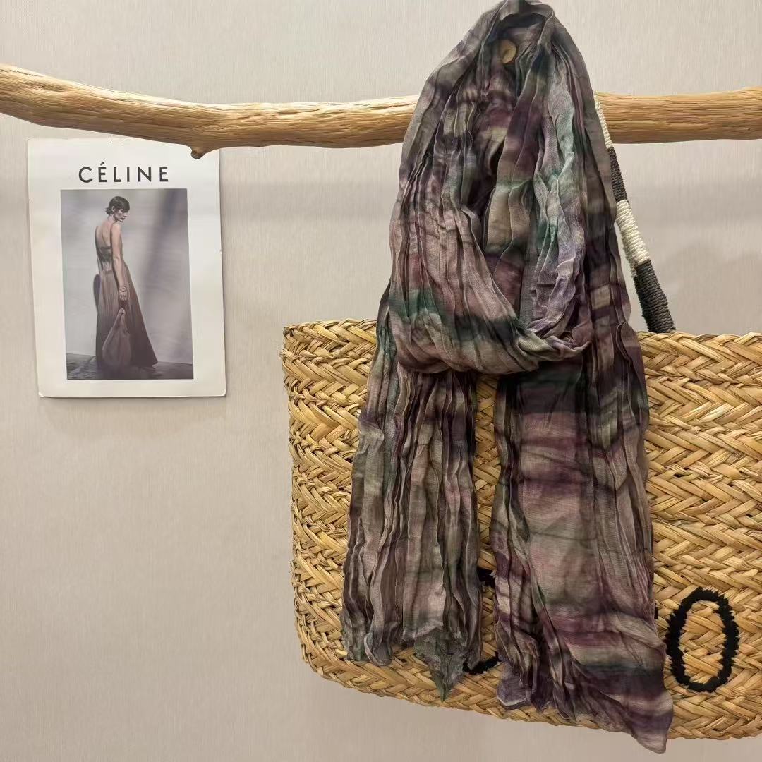 Johnature Pleated Ethnic Style Thin Autumn Winter Print Versatile Decoration Vintage Warm Scarf One Size
Johnature Pleated Ethnic Style Thin Autumn Winter Print Versatile Decoration Vintage Warm Scarf One Size