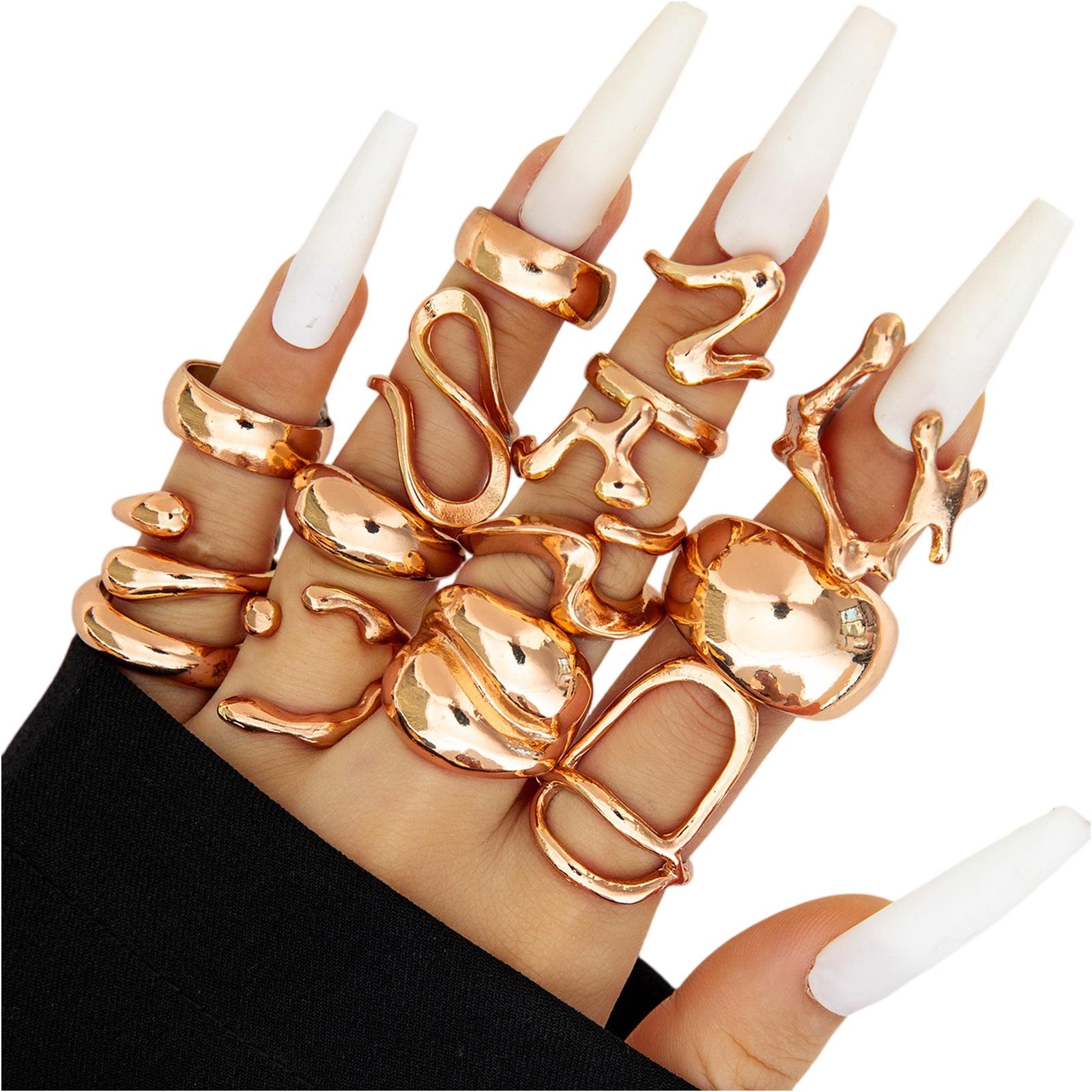 Fashion Women s 13 Piece Ring Set - Ladies Ring Metal Ring Glossy Ring Metal Ring Holiday Gift One Size золотой
Fashion Women s 13 Piece Ring Set - Ladies Ring Metal Ring Glossy Ring Metal Ring Holiday Gift One Size золотой
