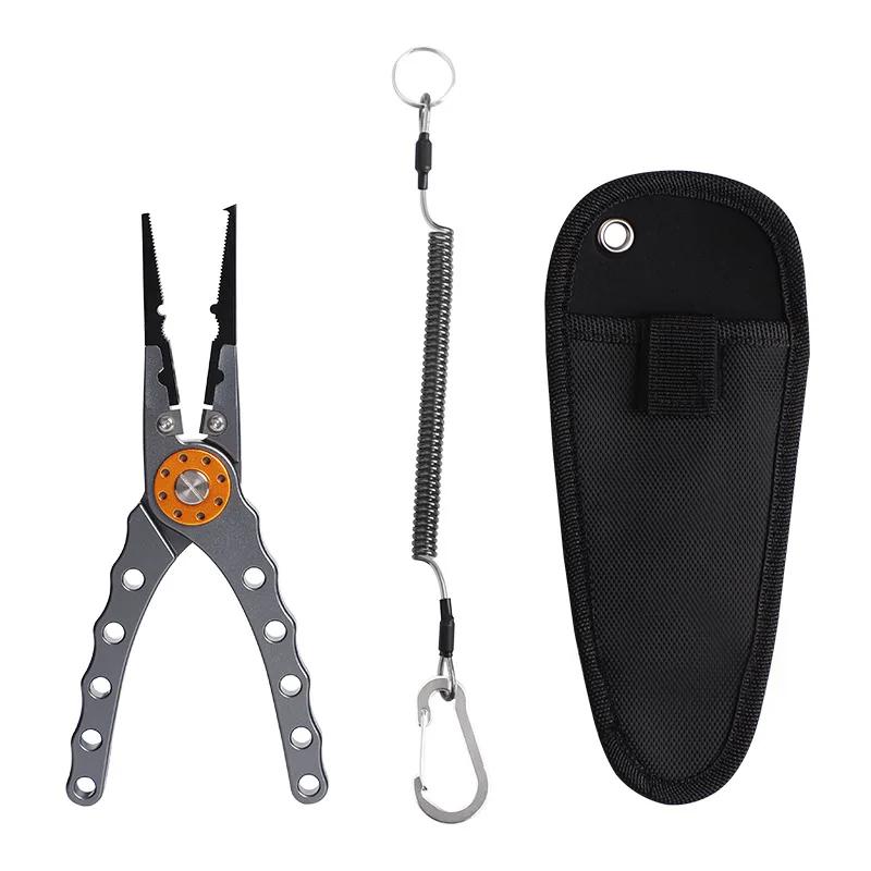 Multifunctional Fishing Pliers - Stainless Steel Hook Remover with Line Cutter & Split Ring Tool
Multifunctional Fishing Pliers - Stainless Steel Hook Remover with Line Cutter & Split Ring Tool