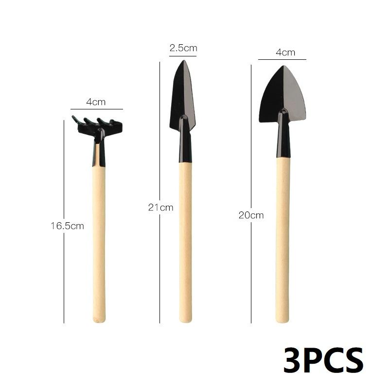 3PCS Planting Tools Mini Digging Weeding Garden Tool Set for Indoor Flower Pot Cactus Vegetables Small Plants Garden BZQ01
3PCS Planting Tools Mini Digging Weeding Garden Tool Set for Indoor Flower Pot Cactus Vegetables Small Plants Garden BZQ01